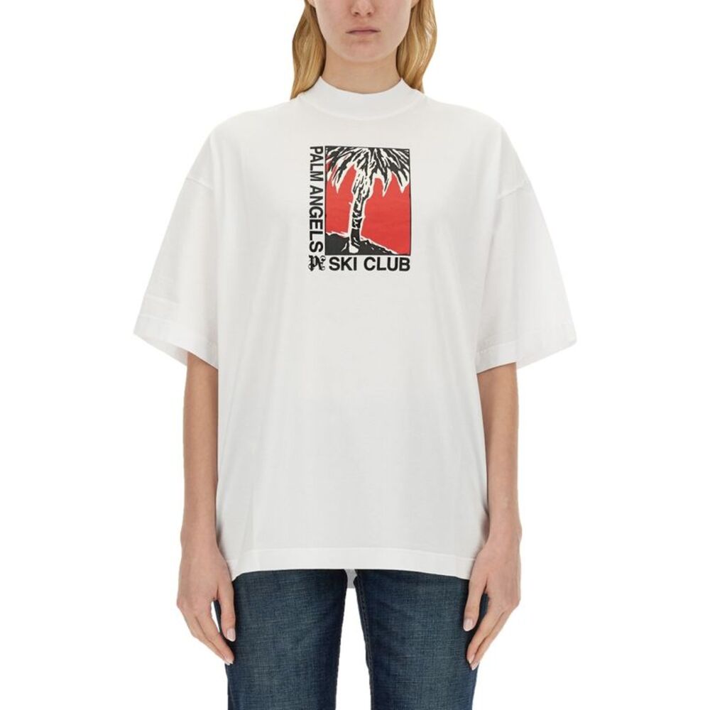 Palm Angels Women Palm Ski Club T-Shirt